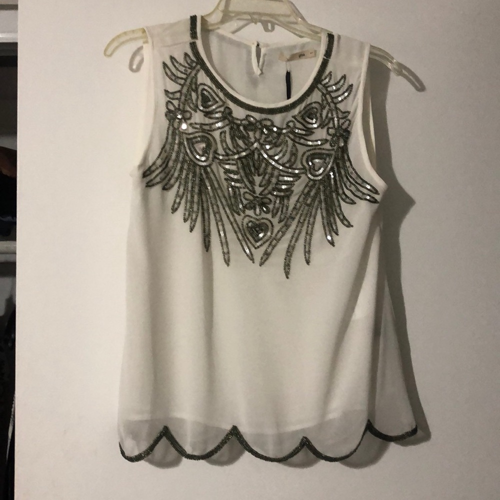 Beautiful beaded blouse